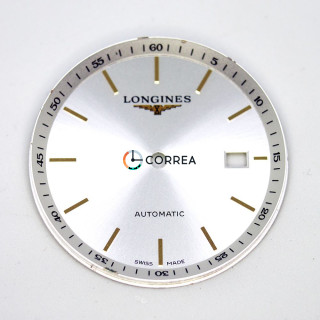 Циферблат для годинника Longines сріблястий CLO-008